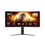 MON 34VA 3440X1440  180HZ 1MS GAMING 21:9 CU34G4