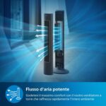 VENTILATORE TOWER FAN 5000 SERIES TELECOMANDO TOUCH AROMATERAPIA