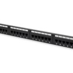 PATCH PANEL 24 PORTE NON SCHERMATO UTP CAT.6 8 POLI RACK 19