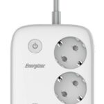 PRESA MULTIPLA ENERGIZER 3 SCHUKO + 4 USB A CON INTERRUTTORE E WIFI