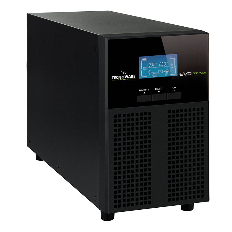 FGCEDP2402IEC_1.jpg UPS 2400 VA TOWER ONLINE DSP PLUS IEC PF 0,9 TOGETHER ON - immagine 1