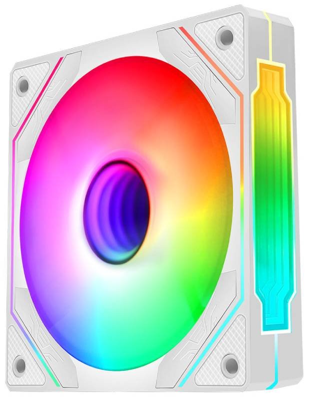 FN1124CZ-WH21_1.jpg VENTOLA VIBE H21 120 1FAN 1800RPM HALO 1800RPM FAN + ANTIVIBRATION - immagine 1