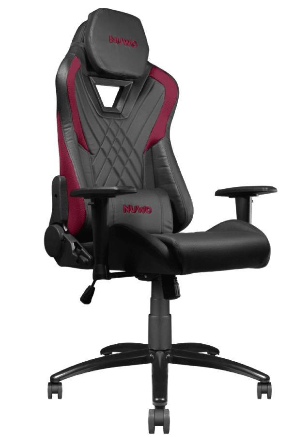 GC25AO.DOR.001_1.jpg POLTRONA GAMING NUWO DOXX RED BLACK+RED - immagine 1