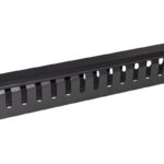 ARMADIO RACK RACCOGLICAVI 19 1U A GABBIA NERO METALLO