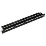PATCH PANEL 24 PORTE NON SCHERMATO UTP CAT.6 8 POLI RACK 19