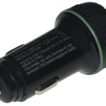 CARICA BATTERIA DA AUTO 5 VOLT 3A 2 PORTE USB A+C