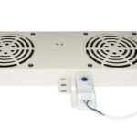 ARMADIO RACK KIT 2 VENTOLE CON DISPLAY PER ARMADI RACK GRIGIO