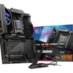 MB MSI MPG X870E CARBON WIFI AM5 4DDR5 1HD 3PCIE 4M2 4SATA ATX 170W