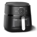 FRIGGITRICE AD ARIA MULTICOOKER XL 6.2 LITRI CON FINESTRA E PROGRAMMI