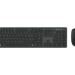 TASTIERA+MOUSE WIRELESS BK 1600 DPI 105 TASTI