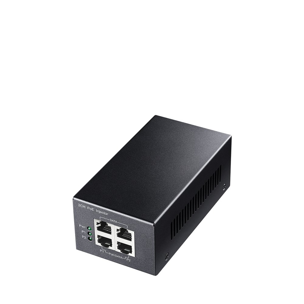 POE220_1.jpg POE INJECTOR GIGABIT DUAL CHANNEL 3 0W - immagine 1