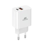 ALIMENTATORE 1USB-C/1USB-A 20W COMPATIBILE IPHONE WHITE