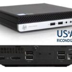 PC REF I5 8GB 256GB SSD NVME W11P I5-9500T 400 G4 TINY-MINI