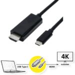 CAVO USB 3.1 C-HDMI 2MT M/M BK 3840X2160 @30HZ
