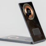 STAND 3IN1 15W COMPAT.MAGSAFE VETRO DUDUU SANDWIX NERO