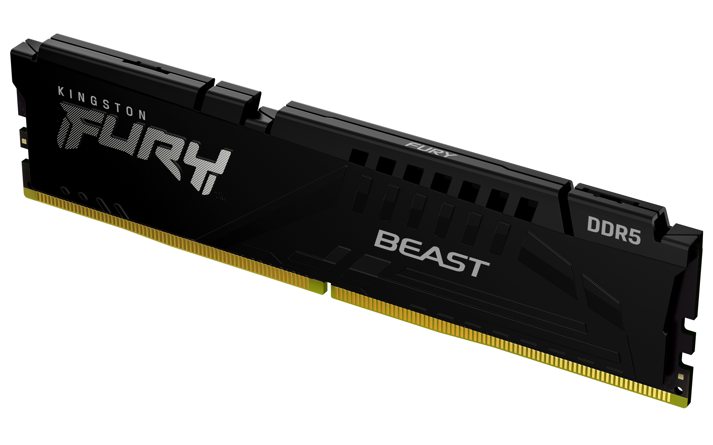 c1bce31ca2079e40e115bf88d2755f09 DDR5 32GB 5600 MHZ FURY BEAST BLACK CL40 KINGSTON - immagine 1