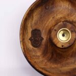 Incense Stick & Cone Burner Disc - Hamsa - immagine 3