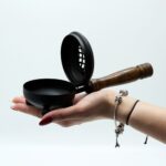 Med Iron Censer Incense Burner - Gold detail - immagine 3