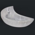 Selenite Moon Bowl - 15cm - immagine 4