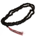 108 Rudraksha Mala - Dark - immagine 2