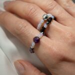 Nymph Spirit Gemstone Ring Set - Full Moon - immagine 9