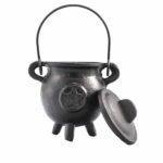 Cast Iron Cauldron with Pentagon 6.5x13cm - immagine 2