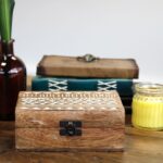 White Washed Wooden Box - 6x4 Slavic Design - immagine 6