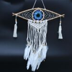 Protection Dream Cather - Sm Macrame Eye Assorted Colours - immagine 6