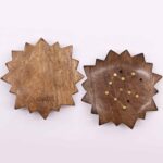 Engraved and Brass Zodiac Sign Incense Burners - Sun - immagine 8