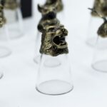 Bottom Up Shot Glasses (25ml) - Forest & Mystical Creatures - Antique Bronze - immagine 4