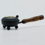 Med Iron Censer Incense Burner - Gold detail - immagine 4
