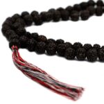 108 Rudraksha Mala - Dark - immagine 5