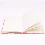 Cotton Bound Notebooks 20x15cm - 96 pages - Pink Floral - immagine 2