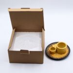 Palo Santo Stick & Smudge Holder - Mandala - Sand & Grey - immagine 8