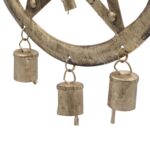 Indian Chimes - Pentagon with Cow Bells - 25x49cm - immagine 3