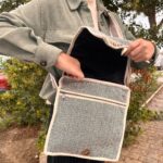 Hemp Laptop Messenger Bag - Curves - immagine 6