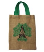 Jute Tote Bag - Mystic designs - Tree of Life - immagine 4