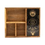 Four Section Tarot Box with Card Holder - immagine 3
