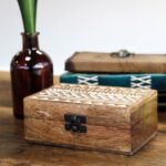 White Washed Wooden Box - 6x4 Slavic Design - immagine 7