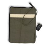Canvas Tablet Pouch - Olive - 21x29cm - immagine 2