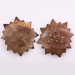 Engraved and Brass Zodiac Sign Incense Burners - Sun - immagine 10