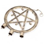 Indian Chimes - Pentagon with Cow Bells - 25x49cm - immagine 4
