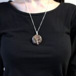 Tree of Life Gemstone Necklace - Tiger Eye - immagine 3