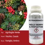 Holly Berry & Mistletoe Pure Fragrance Oil - 500ml - immagine 5