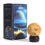 Crazy Lace Jasper Planet on a Sola Goldstone Stand - 40mm (30x15mm stand) - immagine 11