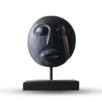 Timor Tribal Decorative Mask - Black 27x20cm - immagine 6