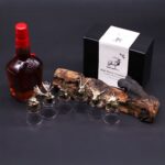 Gift Set of 6 Shot Glasses (50ml) - Wild Forest Creatures - Antique Bronze - immagine 7
