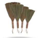 Set 4 - Pampas Fan Broom - Natural mixed sizes - immagine 2