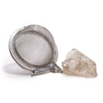 Raw Crystal Gemstone Tea Strainer - Smoky Quartz - immagine 6