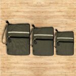 Canvas Travel Laptop Pouch - Olive - 24x33cm - immagine 5